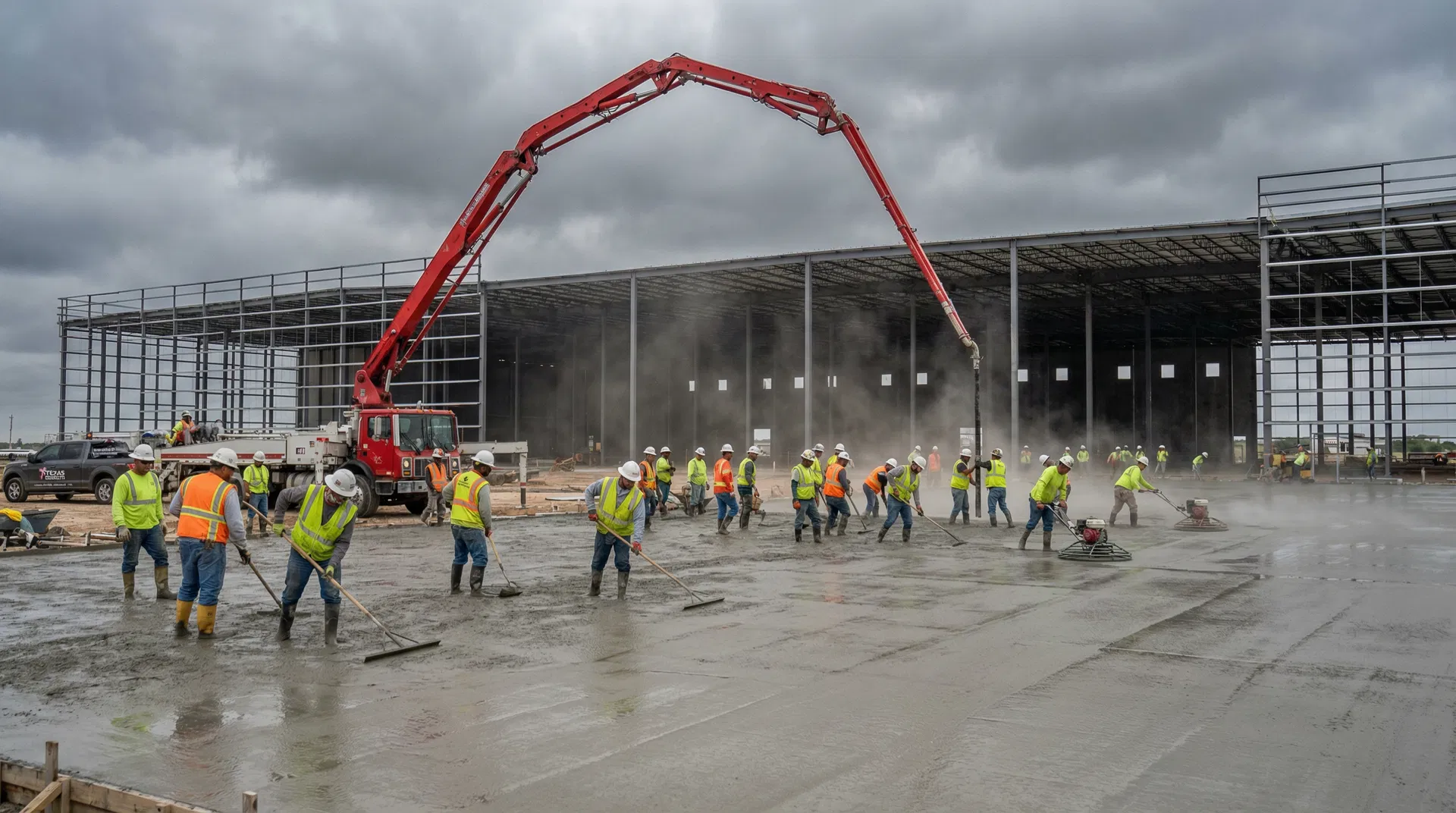 COMMERCIAL CONCRETE CONTRACTOR IN KATY, TX